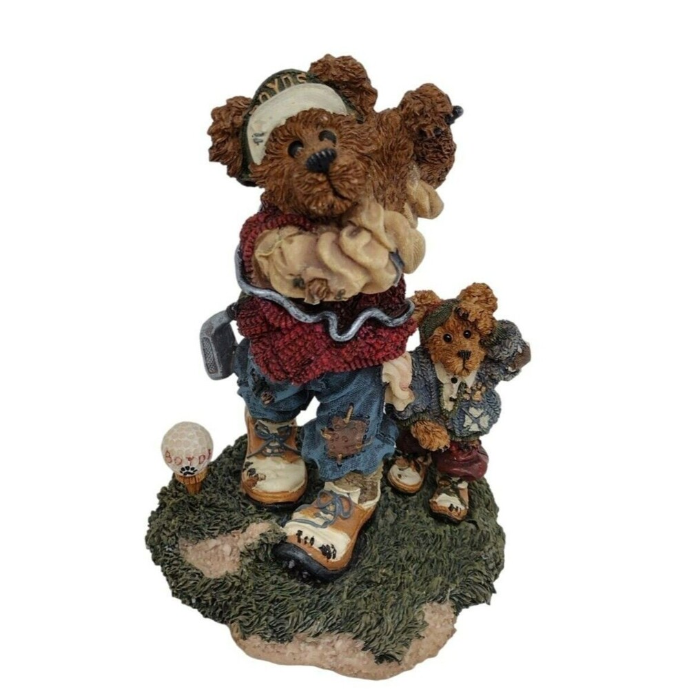VTG 1998 Boyds Bears & Friends Arnold P Bomber The Duffer Figurine # 36/1500